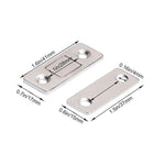 Punch-free Magnetic Door Closer, 5 pcs