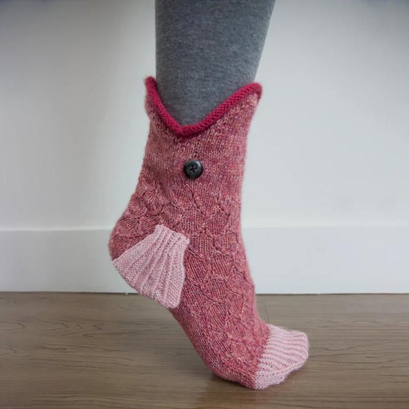 Animal Knitted Socks Unisex Novelty Winter Warm