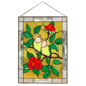 Rectangular Bird Pendant Window Hangings 🐦