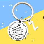 Sank® To My Granddaughter/Grandson Keychain