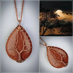 Tree of Life Opal Necklace