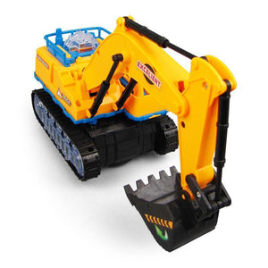 Simulated Electric Bulldozer Excavator