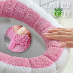 Plush Toilet Seat Cover