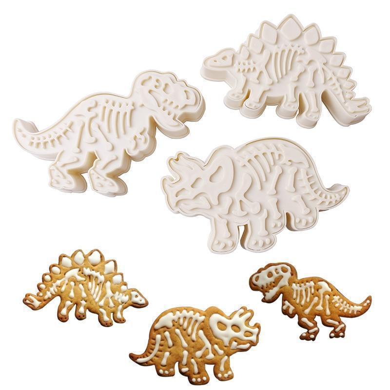 Dinosaur Cookie Molds(3 pics/set)