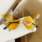 DIAMOND BUTTERFLY SUNGLASSES