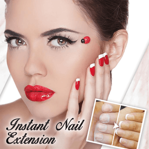 Glue-On French Manicure Nails Kit