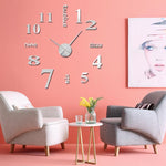 Modern DIY Punch-Free Wall Clock