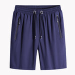 Men's Plus Size Ice Silk Stretch Shorts