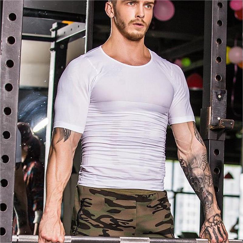 Men's Body Shaping Short Sleeve