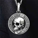 Memento Mori Skull Pendant