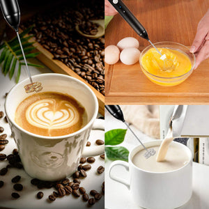 Handheld 2 in 1 Electric Mini Frother & Whisk