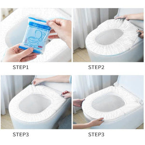 Disposable Toilet Seat Cover - No Worry Of Public Toilet Anymore