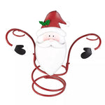 (🎅Early Christmas Sale - 50% Off🎅) Holiday Wine Bottle & Glass Holders