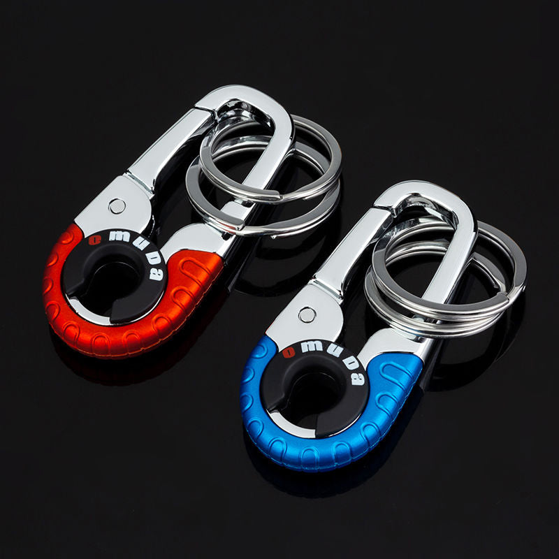 Creative Car Interior Stainless Steel Keychain