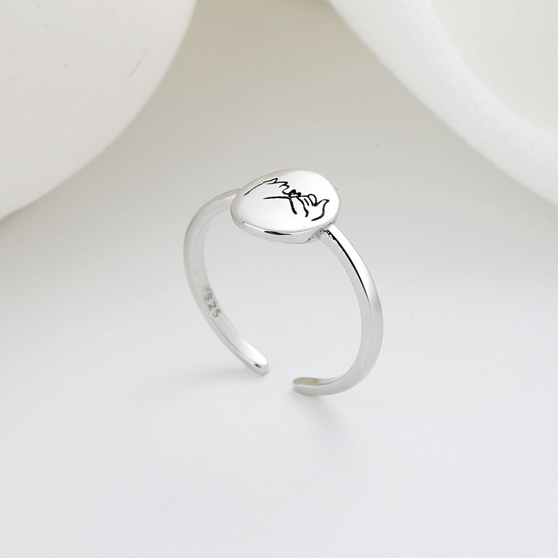 Side By Side Promise Ring