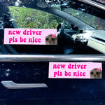 Nice Driver Car Sticker