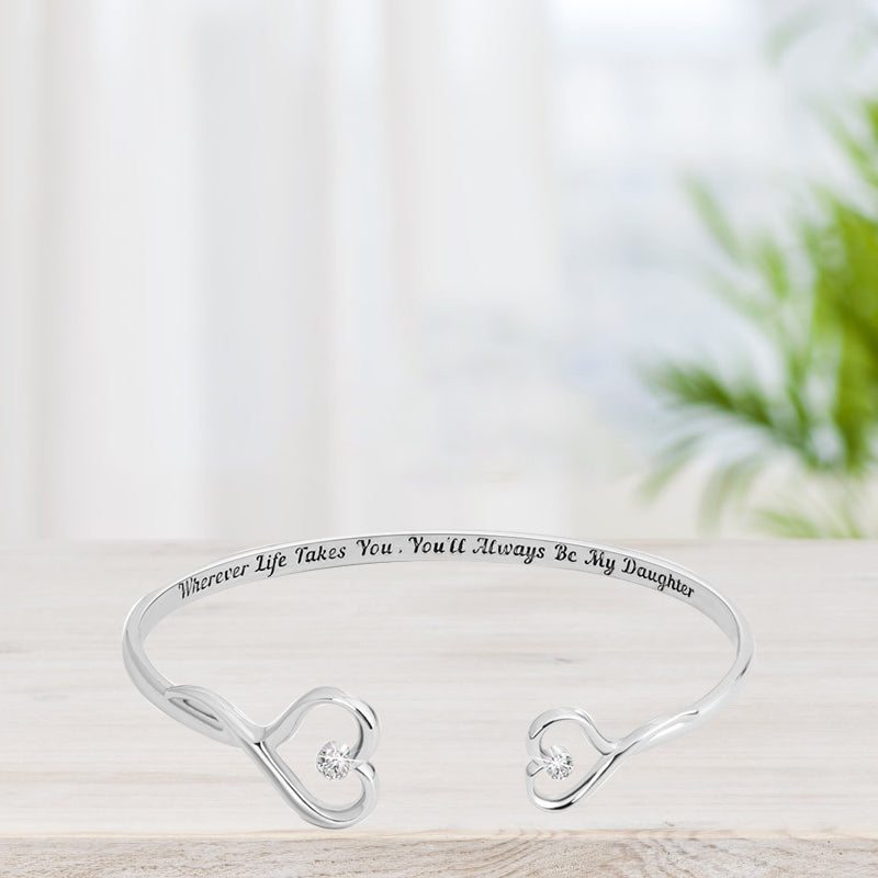 "You'll Always Be My Daughter" Bracelet