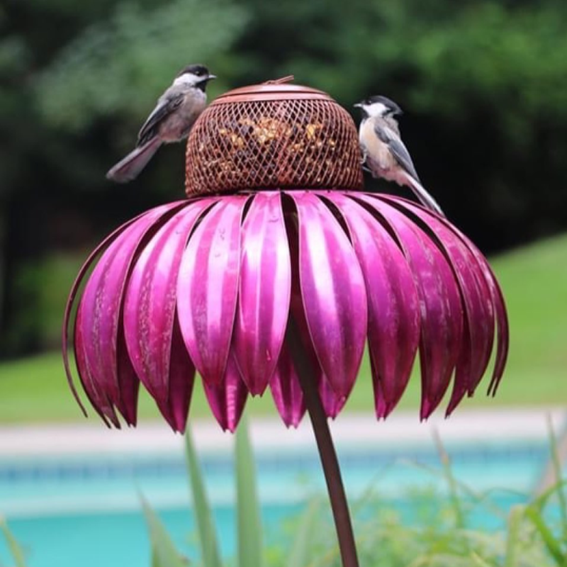 Coneflower Bird Feeder