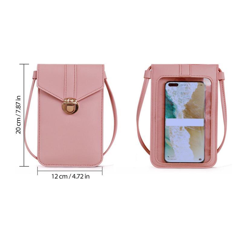 Touchable PU Leather Change Bag