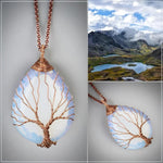 Tree of Life Opal Necklace