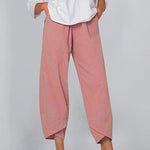 Cotton and Linen Casual Pants