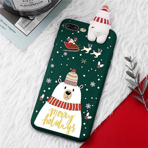 Christmas Theme Soft TPU Phone Cases