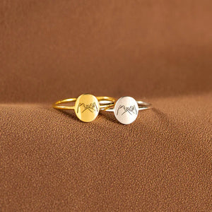 Side By Side Promise Ring