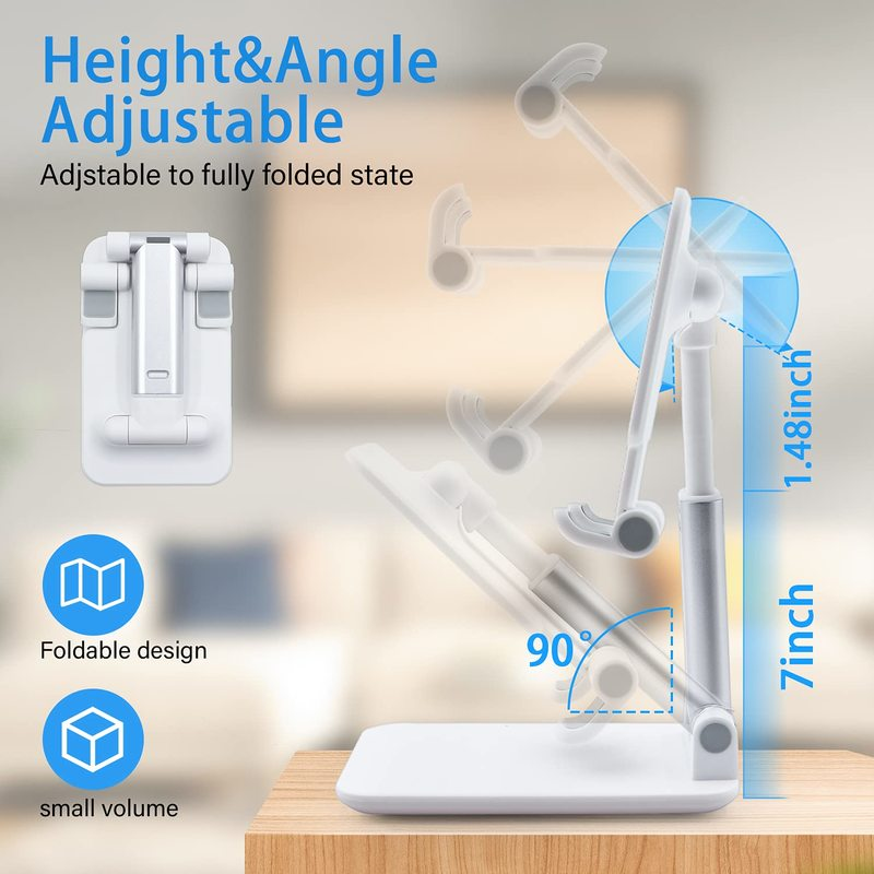 Foldable Desktop Phone Tablet Stand Mobile Desk Holder