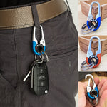 Creative Car Interior Stainless Steel Keychain