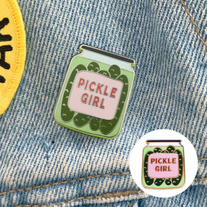 Lucky Pickle Enamel Pin