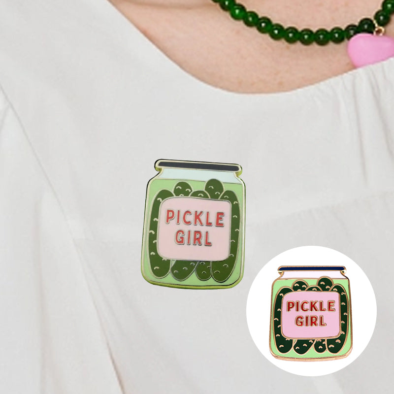 Lucky Pickle Enamel Pin