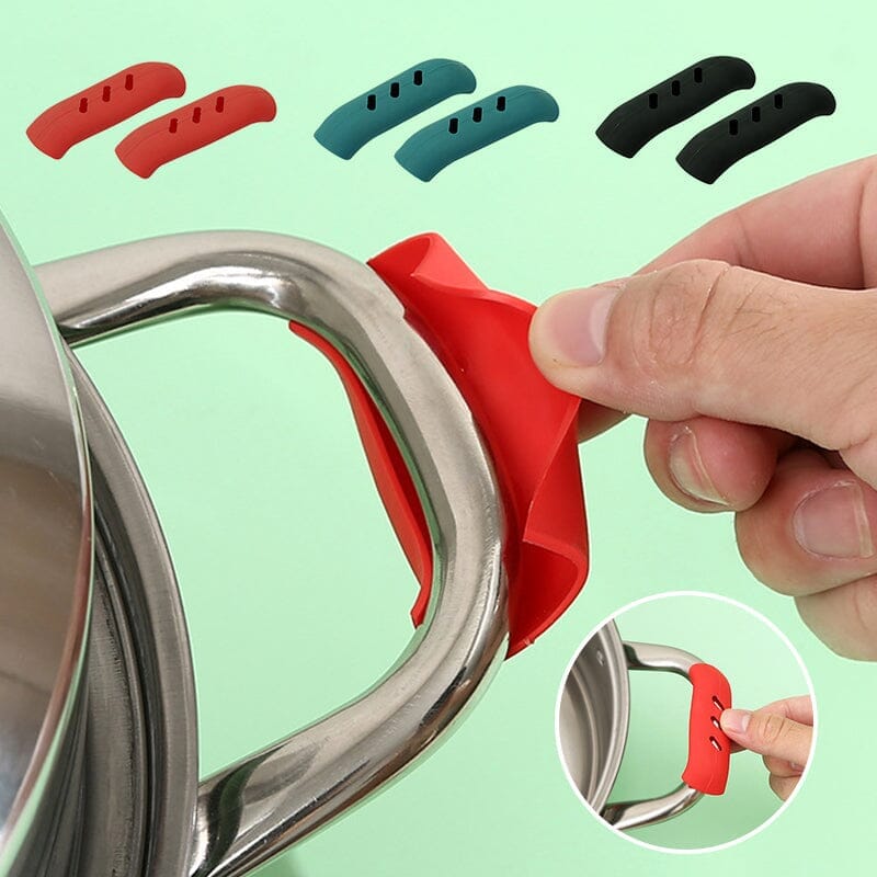 Silicone Anti-scald Pot Handle Cover (2 PCS)