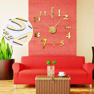 Modern DIY Punch-Free Wall Clock