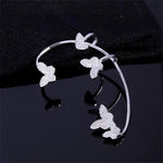 Withinhand Fashion Butterfly Climber Earrings