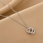 Interlocking Hearts Necklace