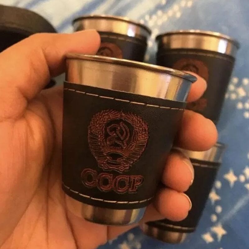 Stainless Steel Mug Set