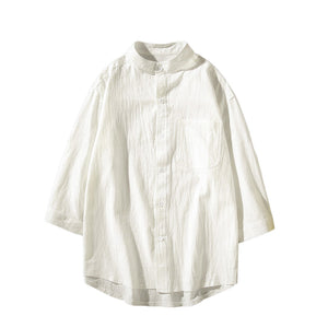 Short Sleeve Linen Shirt