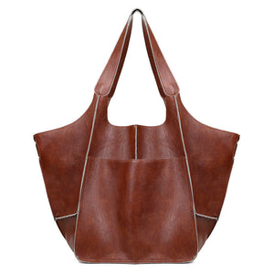 Women Oversize Weekender Leather Handbags