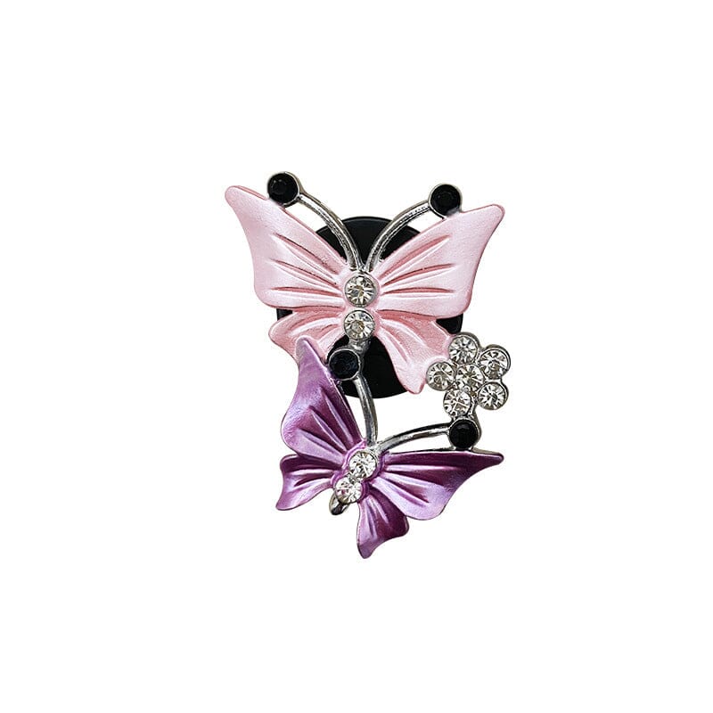 Bling Butterfly Car Accessories, Cute Car Air Freshener