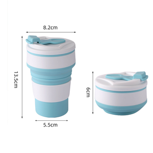 Collapsible Pocket Size Silicone Bottle