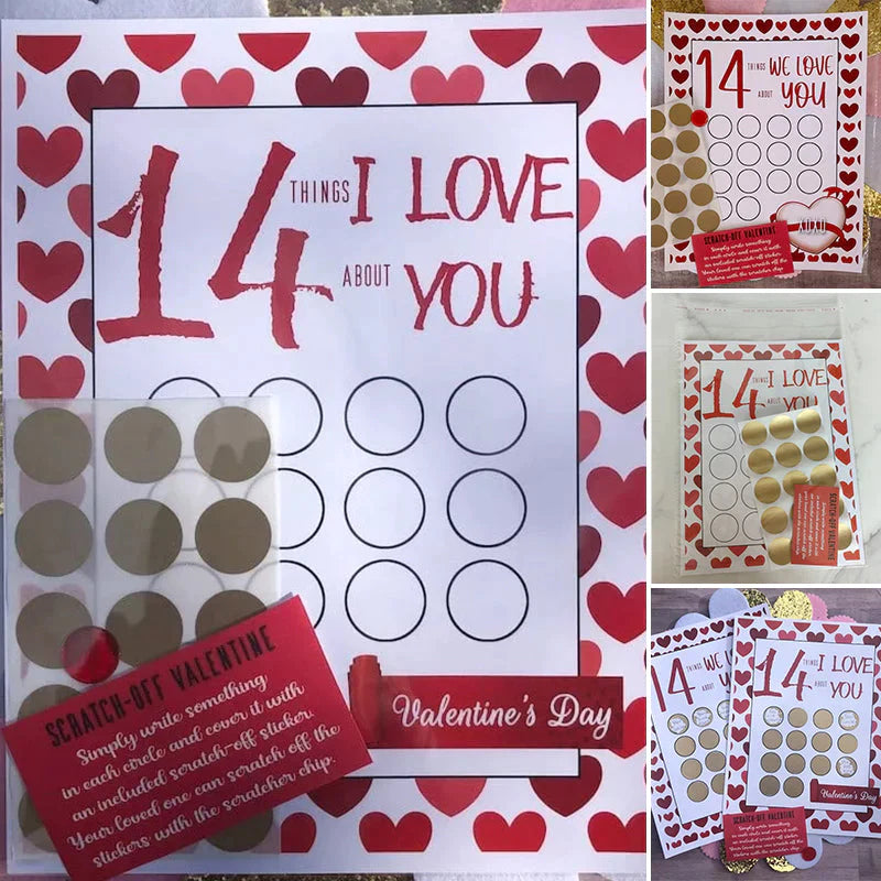 Valentine Scratch Off Print