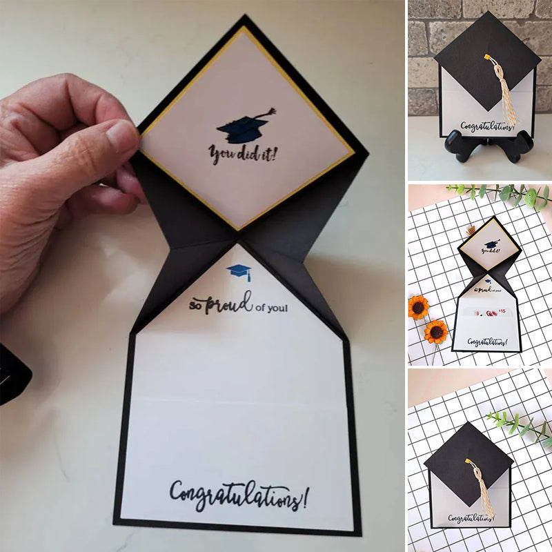 Degree Cap Graduation Card