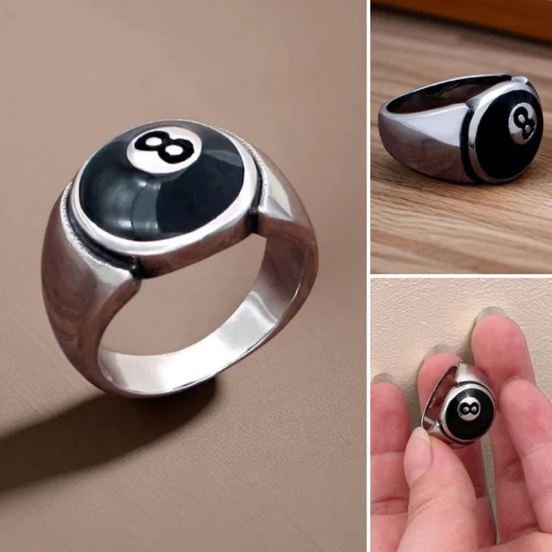 Lucky 8 Ball Pool Ball Ring