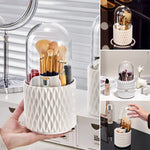 360° Spinning Makeup Brush Holder