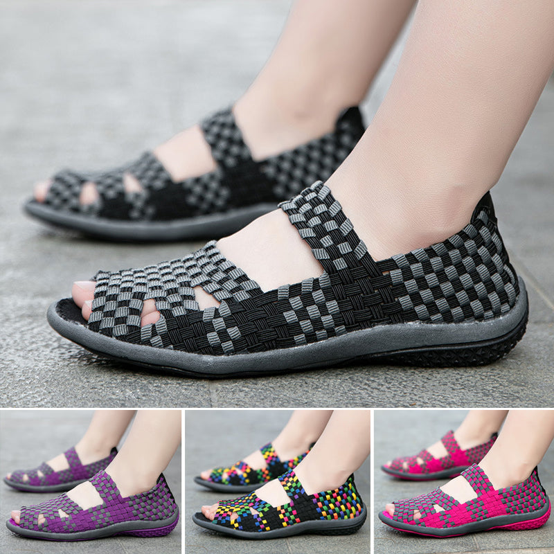 Elastic Belt Casual Women Shoes