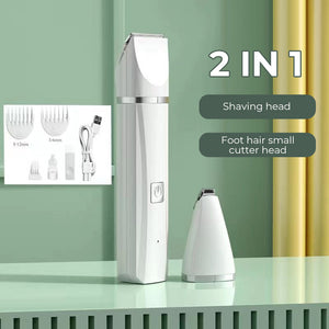 4-in-1 pet hair shaver