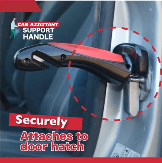 2 in 1 Car Escape Hammer & Door Handle