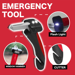 2 in 1 Car Escape Hammer & Door Handle