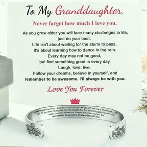 To My Granddaughter - I Will Always Be With You